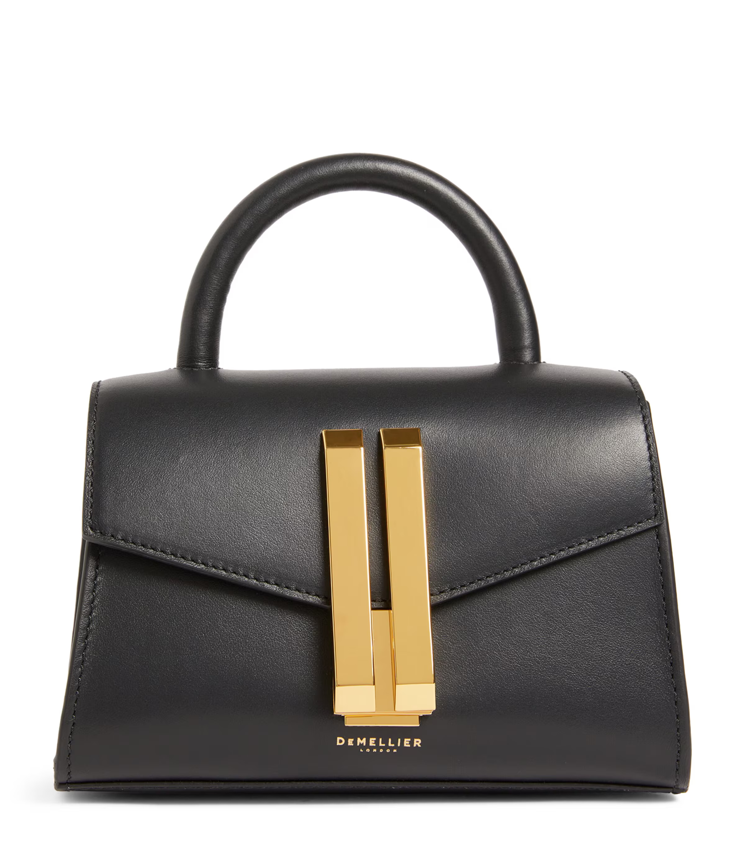 Demellier Nano Leather Montreal Top-Handle Bag | Harrods