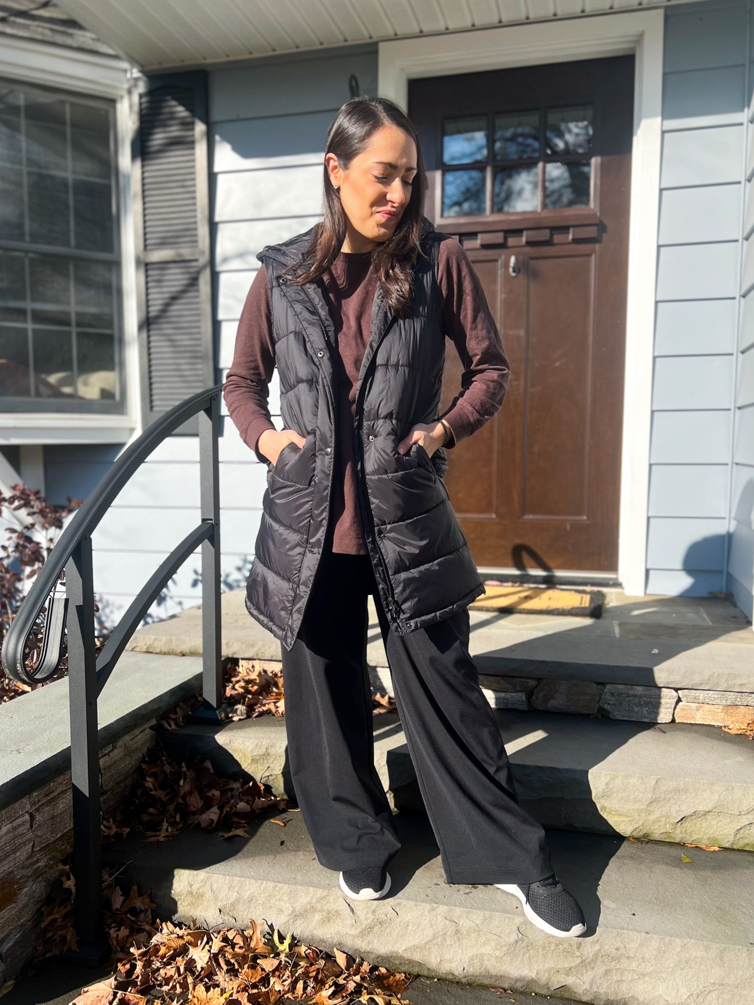 Tee: small
Pants: small
Vest: small

#LTKCyberweek #LTKstyletip #LTKHoliday