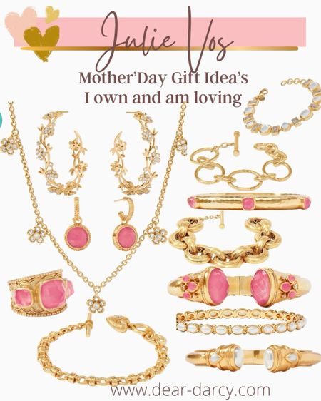 Mother’s Day Gift Ideas🎁🌸🛍️

Julie Vos jewelry 
Some of my favorite jewelry to wear and a lot of my daily pieces! The bracelets are great mixed with your other favorite jewelry to create a beautiful arm Candy stack!