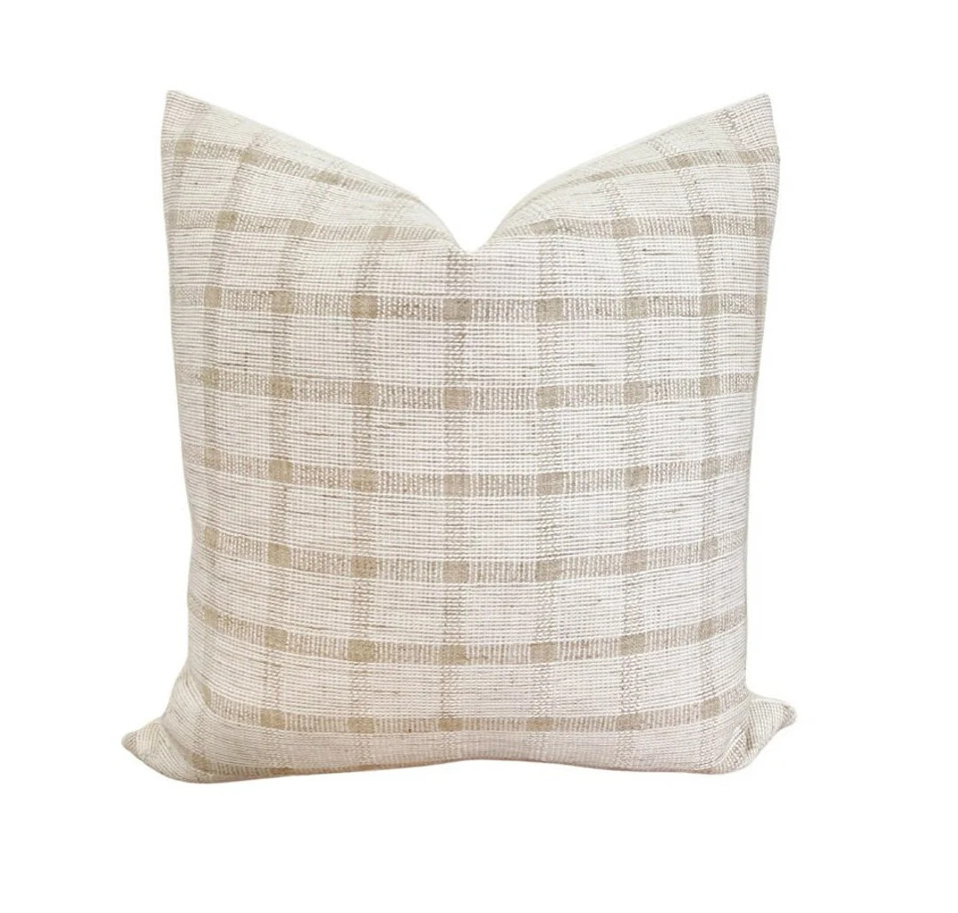 Evie Pillow Cover Neutral Pillow Cover Neutral Home Decor - Etsy Canada | Etsy (CAD)