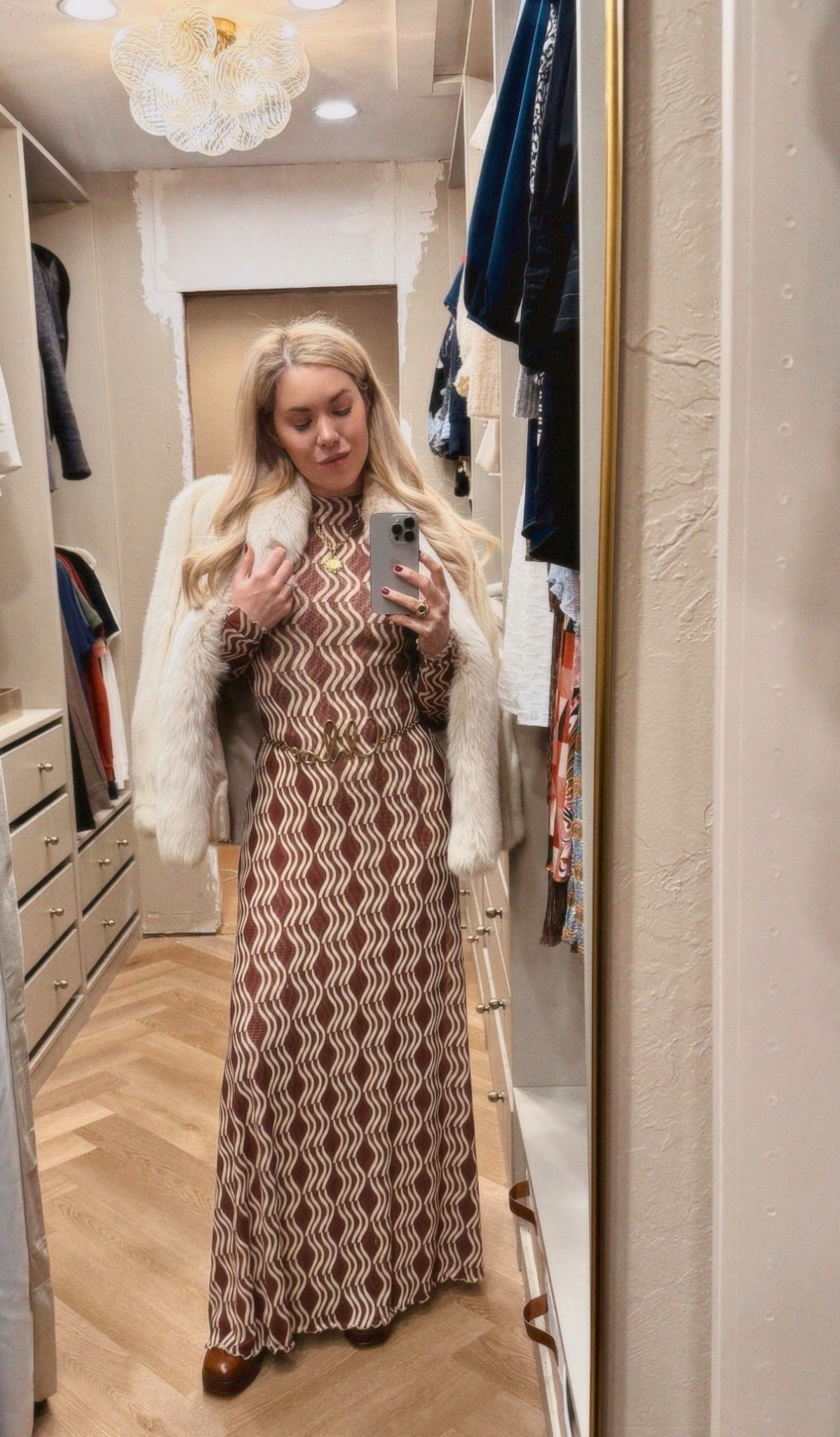 Finally a cute long sleeve maxi dress! 
Very stretchy runs TTS - wearing XS

#LTKSeasonal #LTKdayinmylife