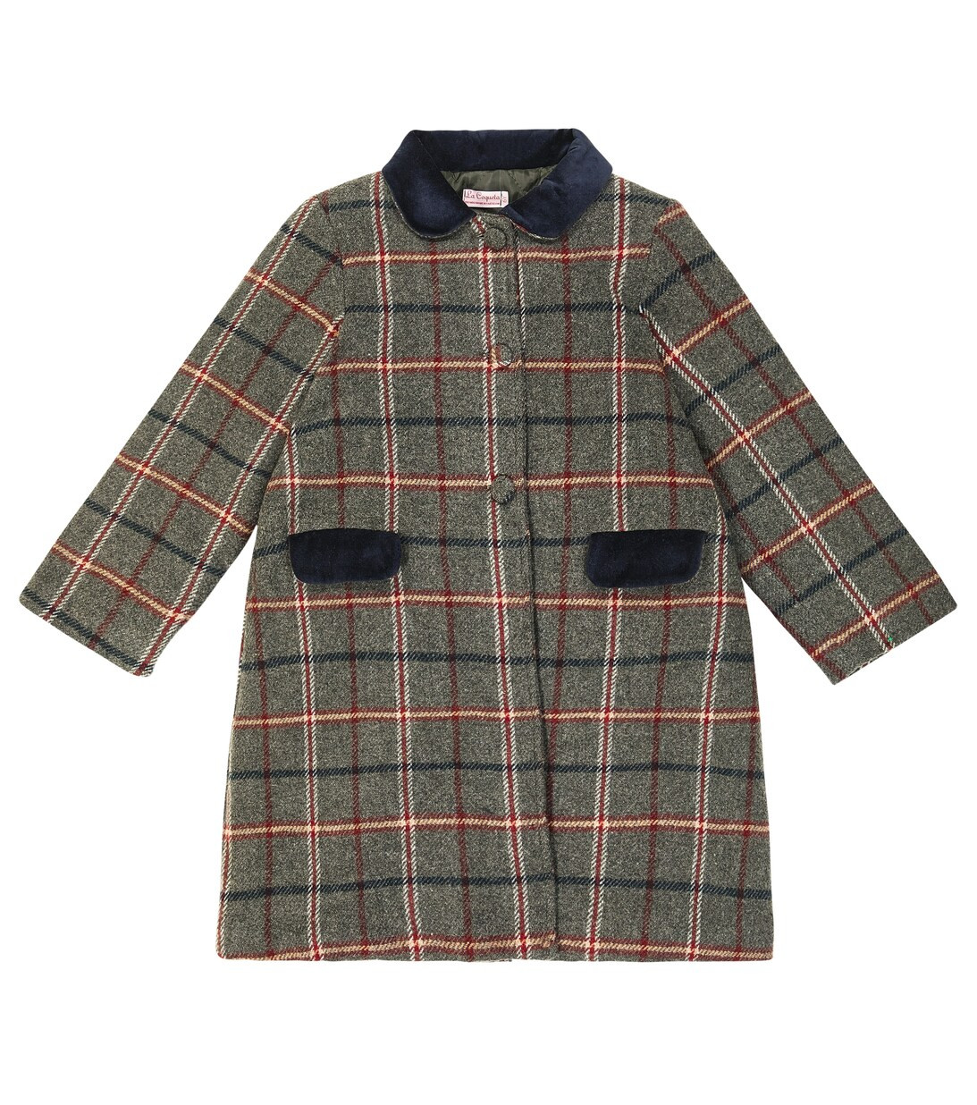 Alicia checked wool-blend coat | Mytheresa (UK)