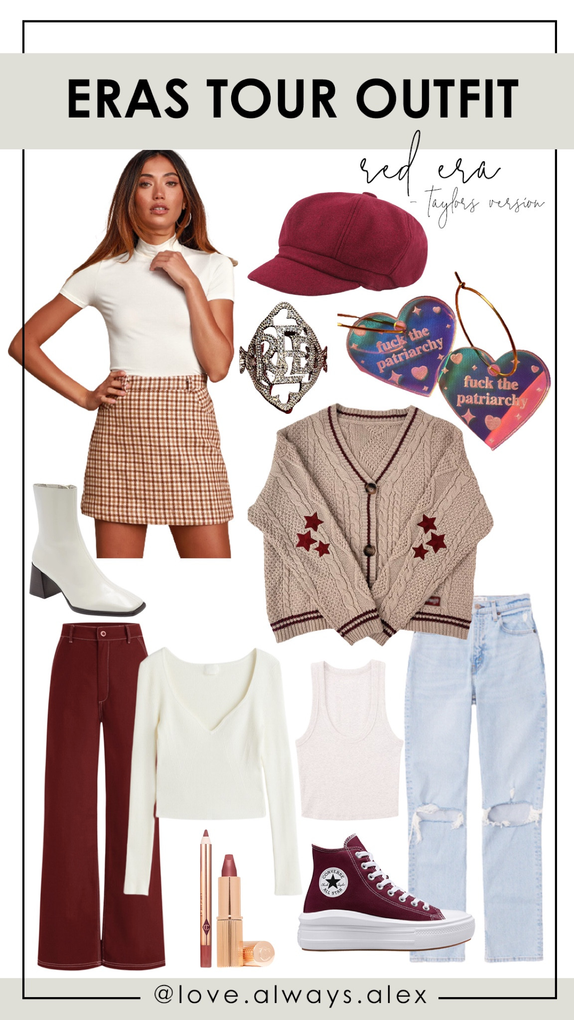 Taylor Swift Eras Tour Outfit Inspo - Red Taylor’s Version ❤️

#LTKFestival
