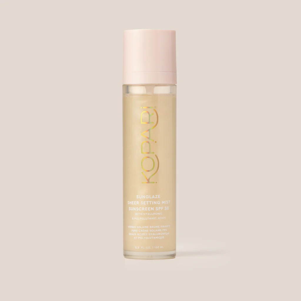 Sunglaze Sheer Setting Mist Sunscreen SPF 50 | Kopari Beauty