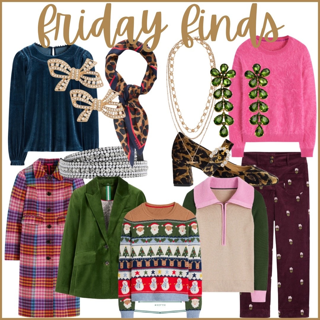 Friday Finds

#LTKStyleTip #LTKSeasonal #LTKFindsUnder100