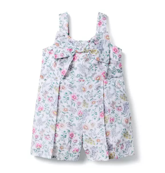 The Floral Bow Romper | Janie and Jack