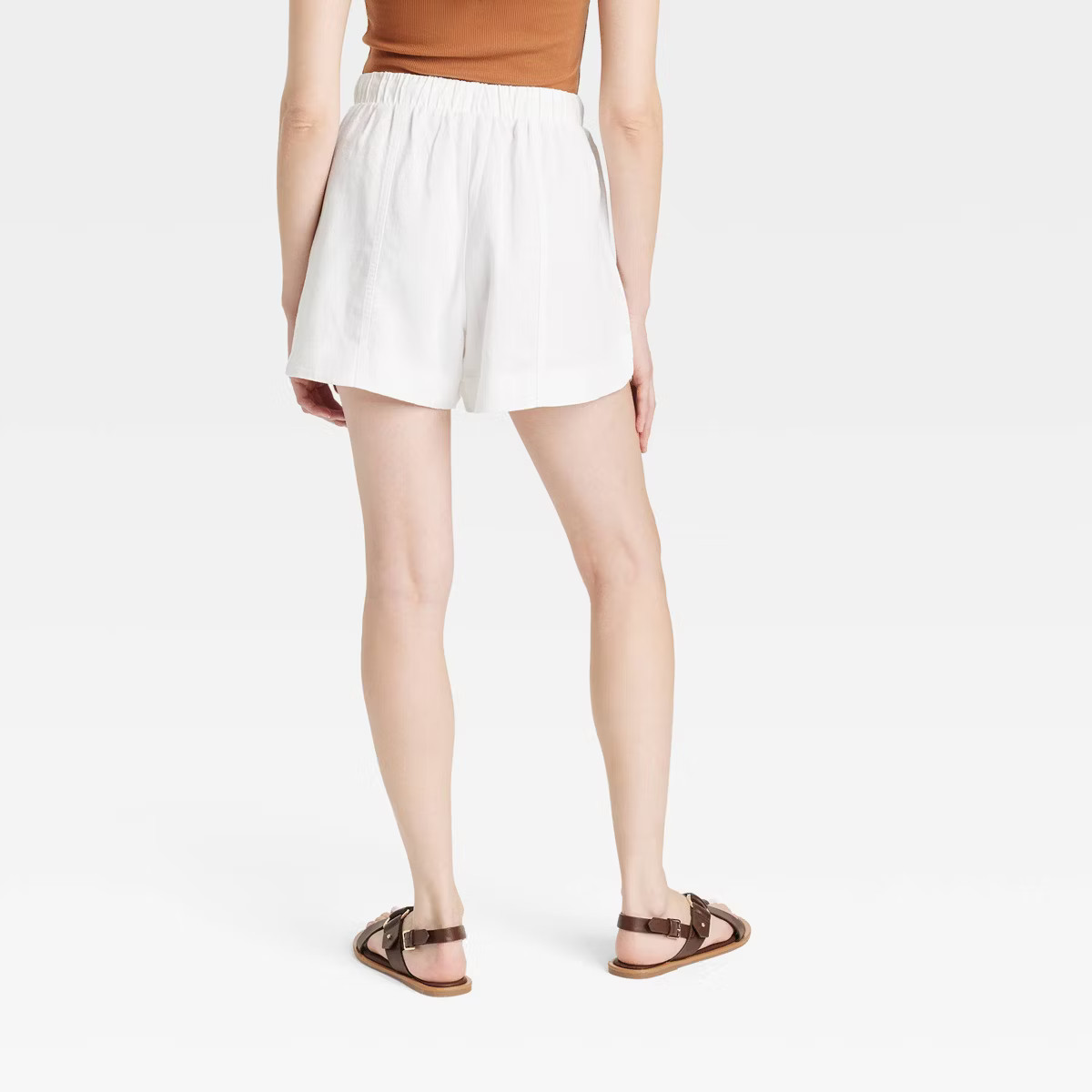 Women's High-Rise Linen Pull-On Shorts - Universal Thread™ | Target