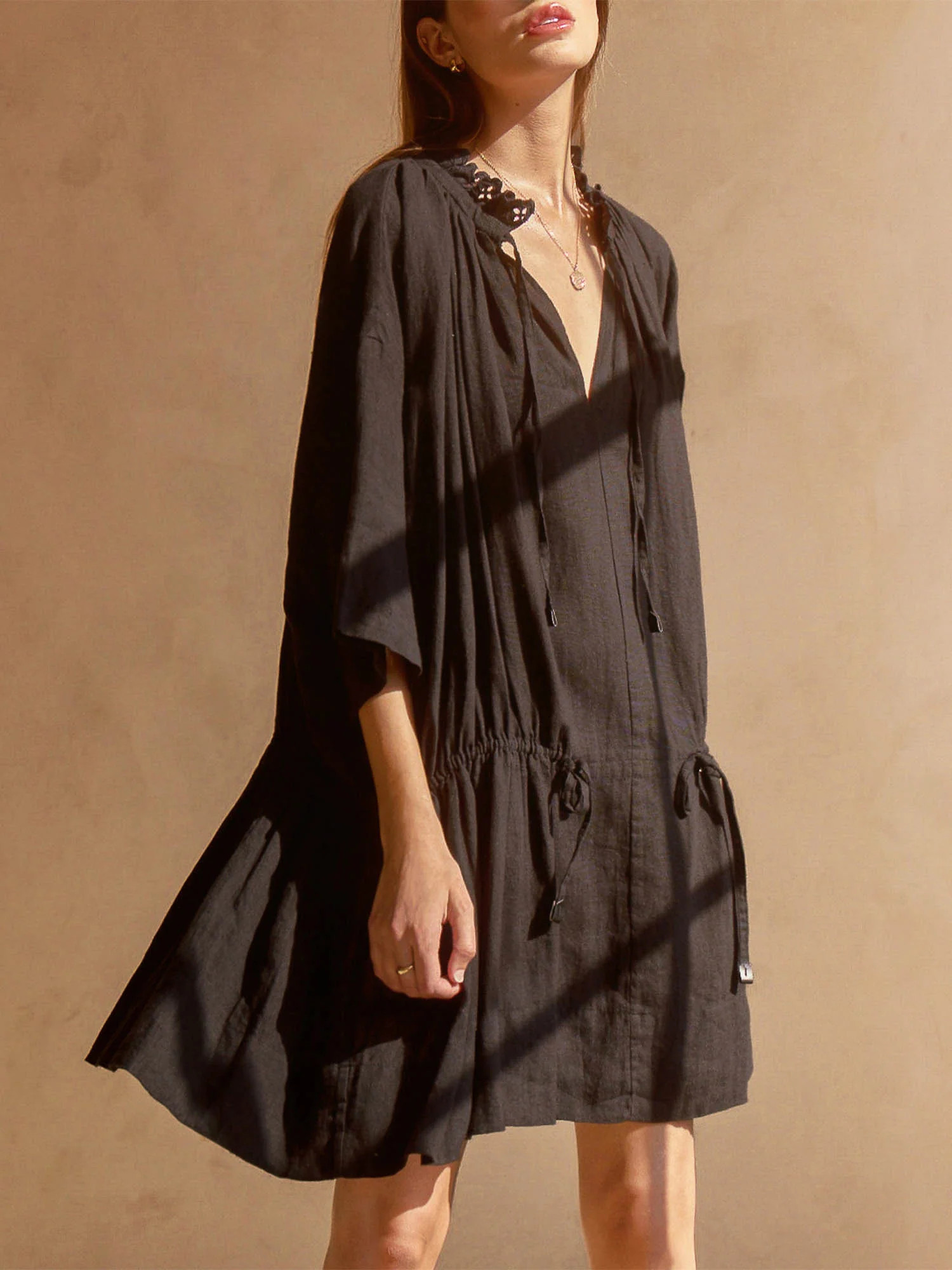 Brochu Walker | Women's St. Tropez Dress in Black Onyx | Brochu Walker