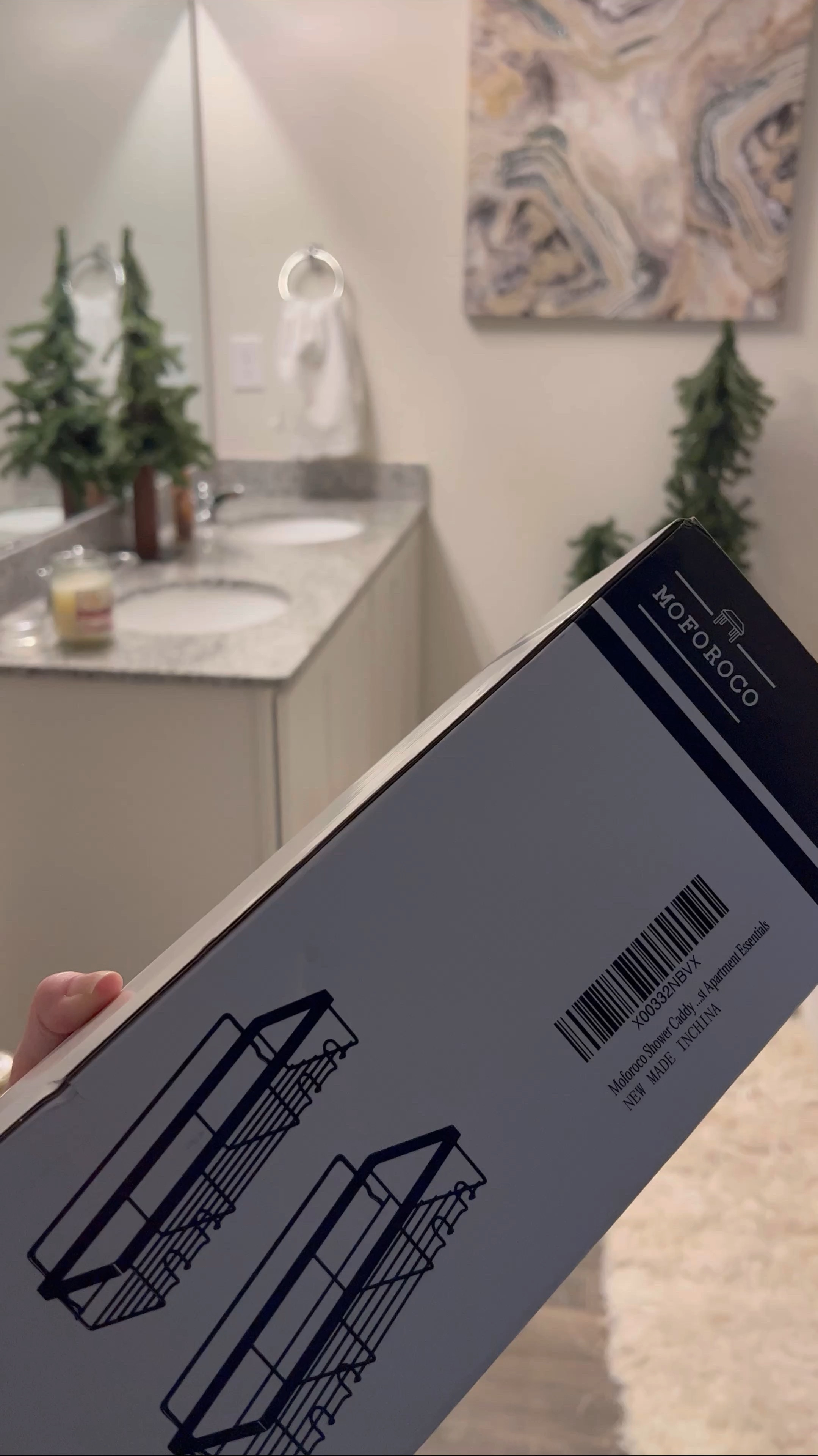 Bathroom organization storage $10 #homeorganization #bathroom #home 

#LTKsalealert #LTKSeasonal #LTKHoliday