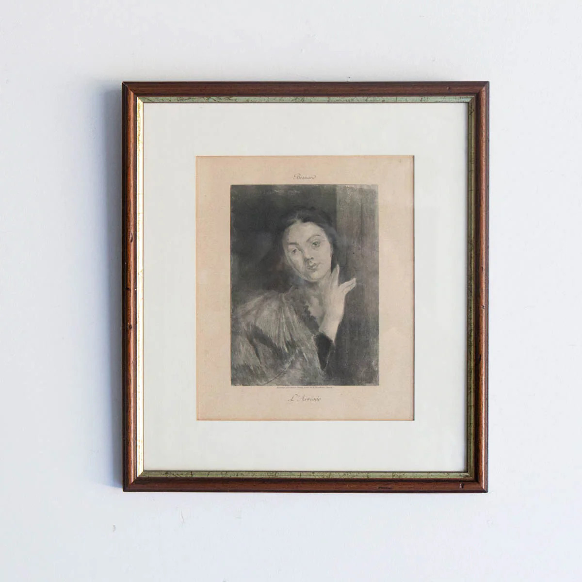 Bernadette l'Arrivee Framed Print | Elsie Green US