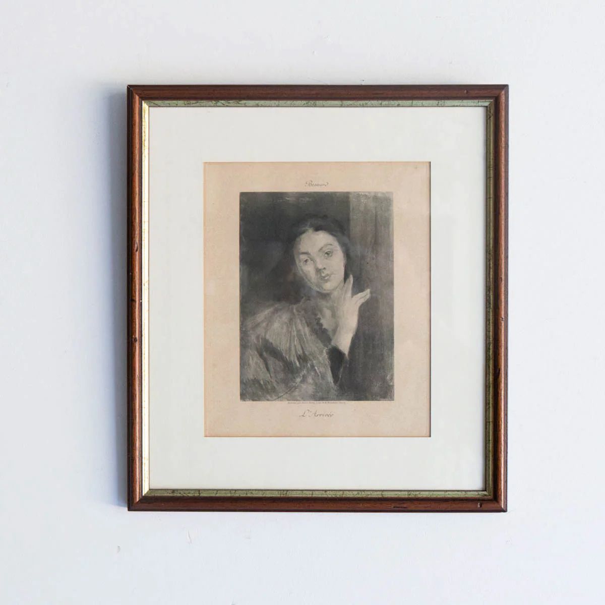 Bernadette l'Arrivee Framed Print | Elsie Green US