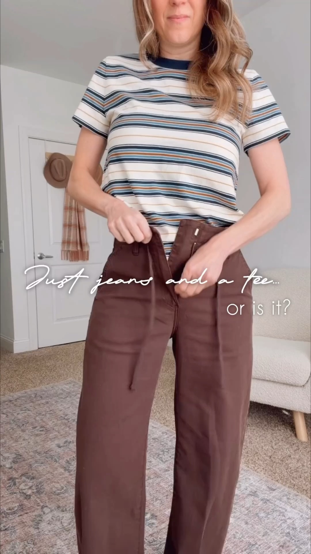 A simple top and long pants can feel different when you add a jacket and shoes. The fit holds well when you move.

#LTKstorytime #LTKActive #LTKselfcare
