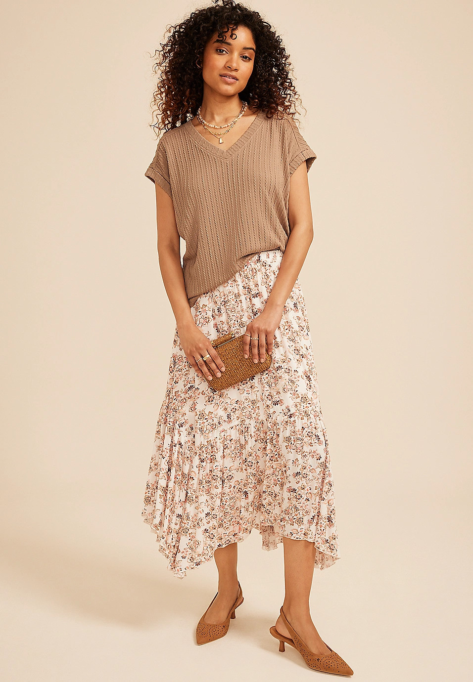 24/7 Berkley Texture Short Sleeve Tee | Maurices