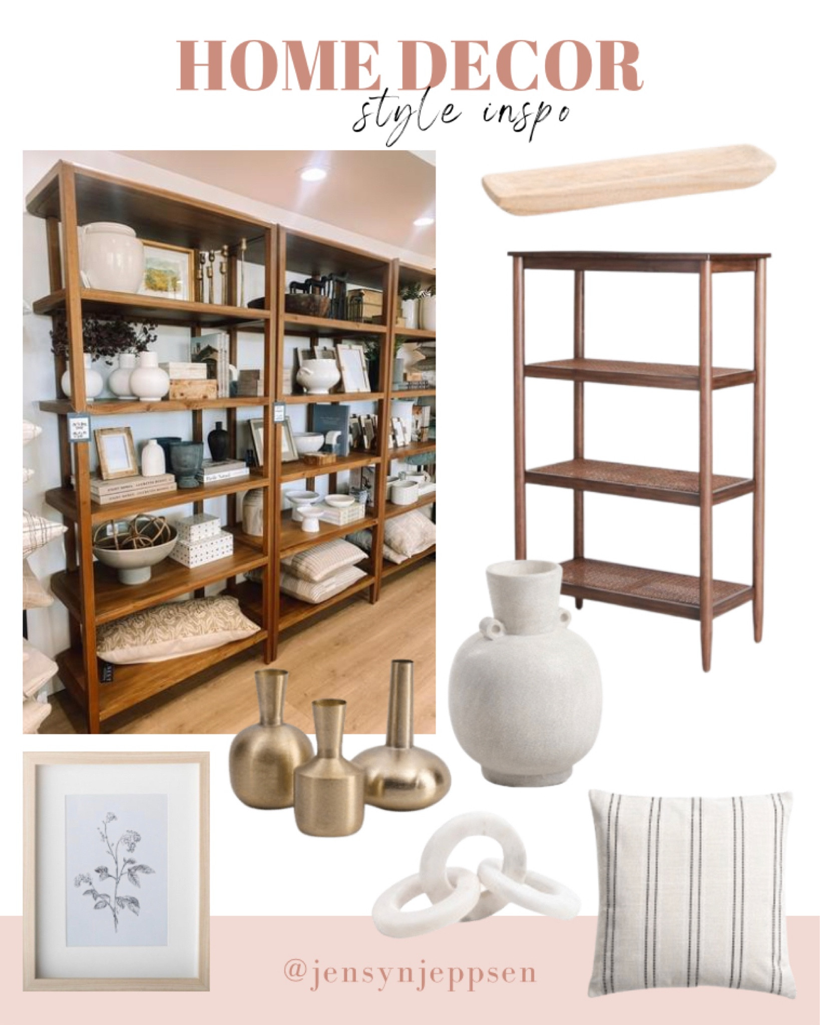 Living room decor, bookshelf style tips, tjmaxx finds, Jj home decor on a budget, heart of magnolia cabinet, decorative vase, affordable art, transitional farmhouse style 

#LTKhome #LTKunder50 #LTKstyletip