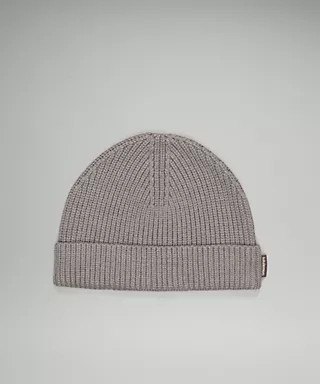 Close-Fit Wool-Blend Ribbed Knit Beanie | Lululemon (US)