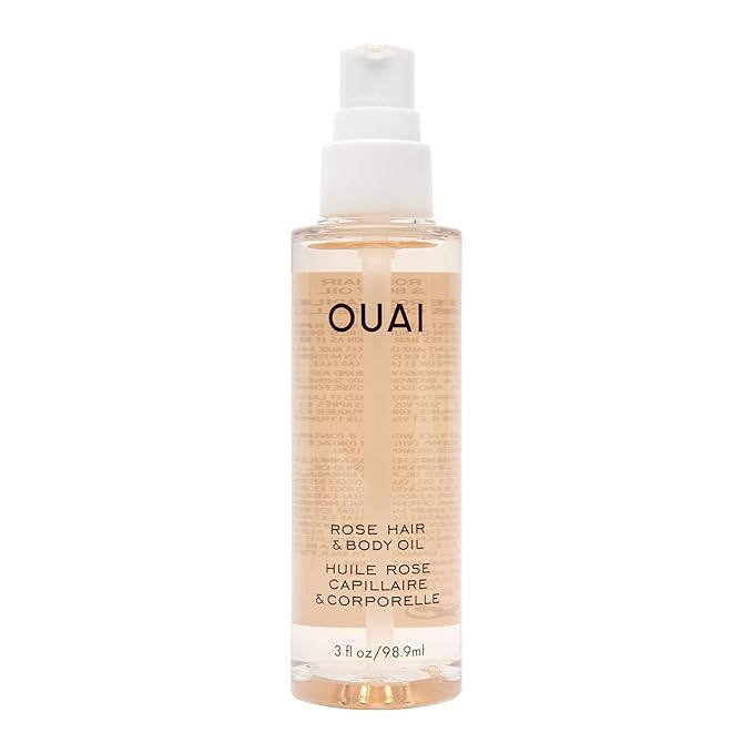 OUAI Rose Hair & Body Oil. A Luxurious, Multi-Purpose Oil to Hydrate Your Hair and Skin. It’s F... | Amazon (US)