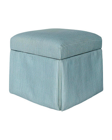 20x20 Siena Skirted Storage Ottoman | TJ Maxx