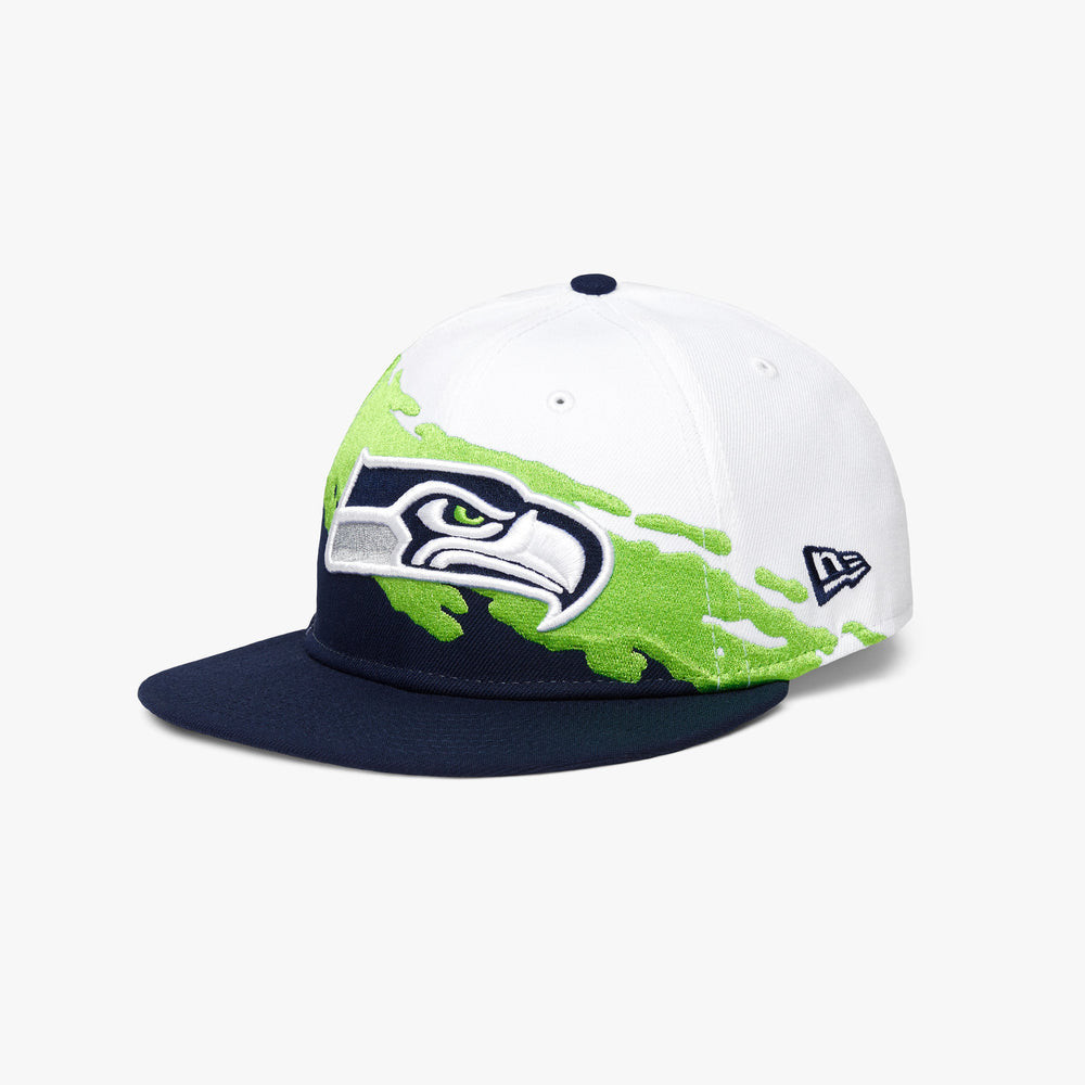 HOMAGE x New Era Seattle Seahawks Retro 9FIFTY Color Splash Hat | Homage