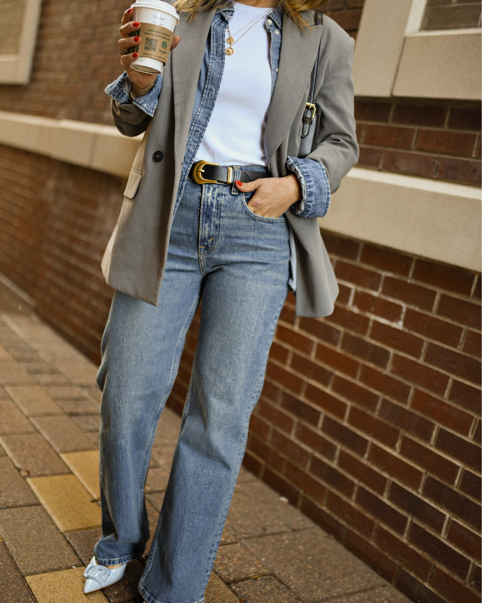 Take 20% off these amazing straight leg jeans by Abercrombie! They run tts. I’m wearing size 25. 

#LTKootd #LTKmomlife #LTKWorkwear