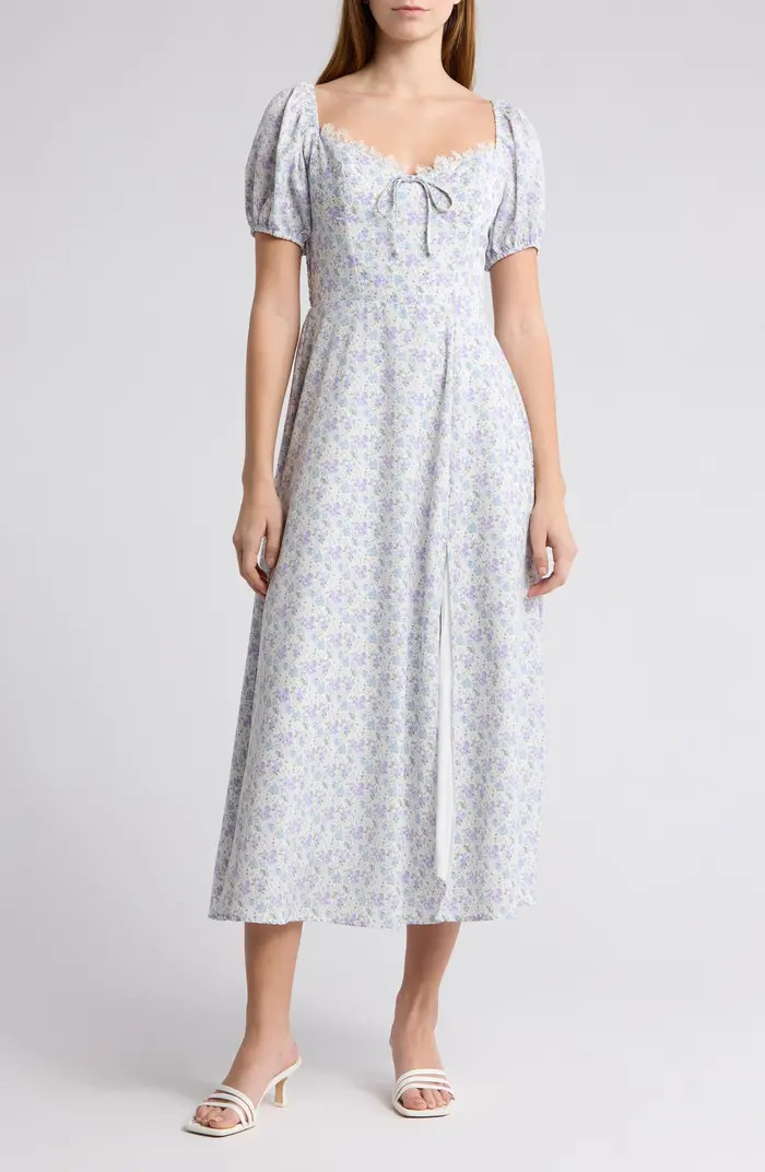 Lush Puff Sleeve Maxi Dress | Nordstromrack | Nordstrom Rack