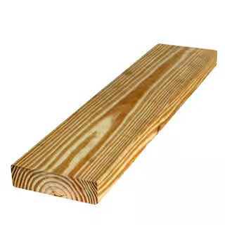 WeatherShield 2 in. x 6 in. x 8 ft. #2 Prime Pressure-Treated Ground Contact Southern Pine Lumber... | The Home Depot