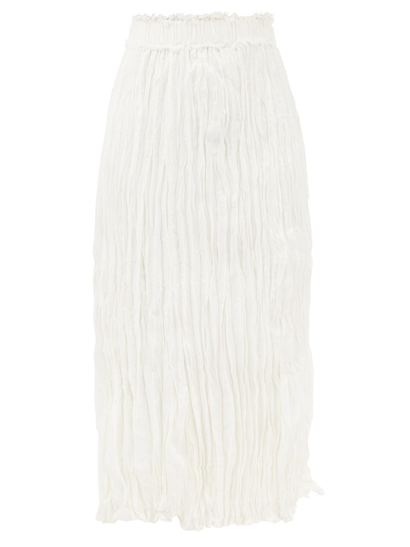 Crinkled-silk midi skirt | Matches (UK)
