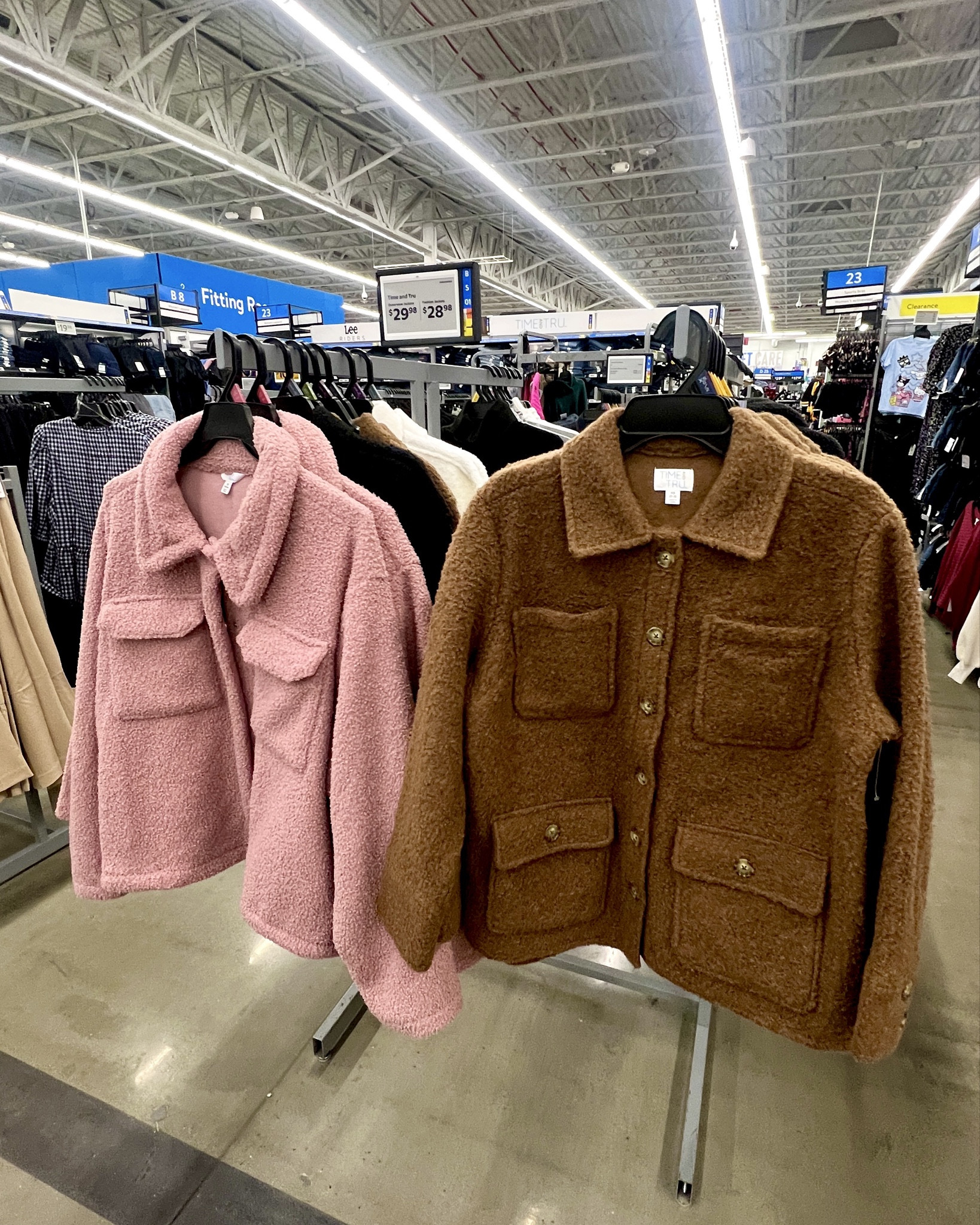 Time and Tru Women's Boucle Utility Shacket, Midweight, Sizes XS-XXXL

#LTKMidsize #LTKSeasonal #LTKFindsUnder50