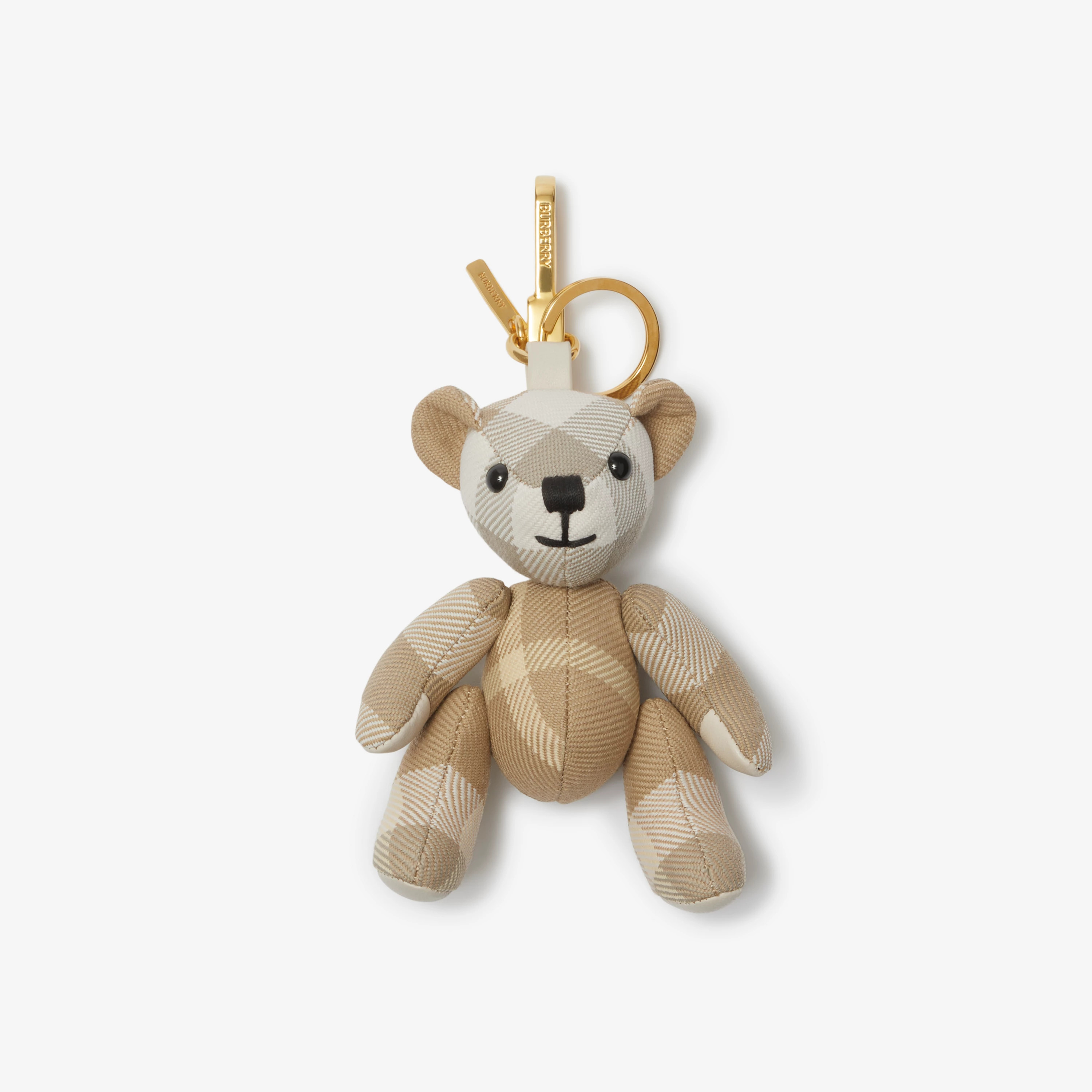 Thomas Bear Charm in Flax - Women | Burberry® Official | Burberry (UK)