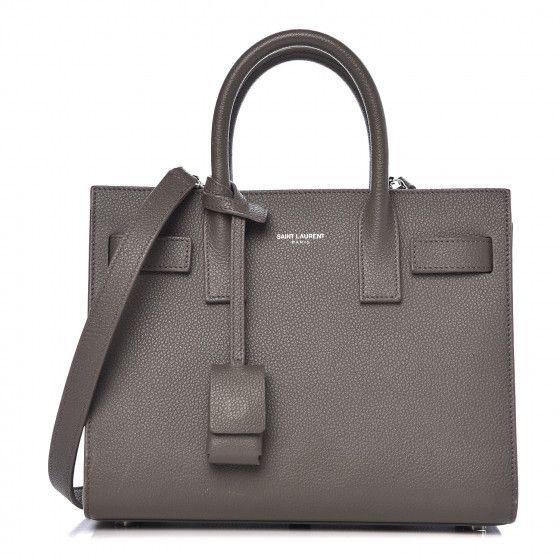 SAINT LAURENT

Grained Calfskin Nano Sac De Jour Fog | Fashionphile