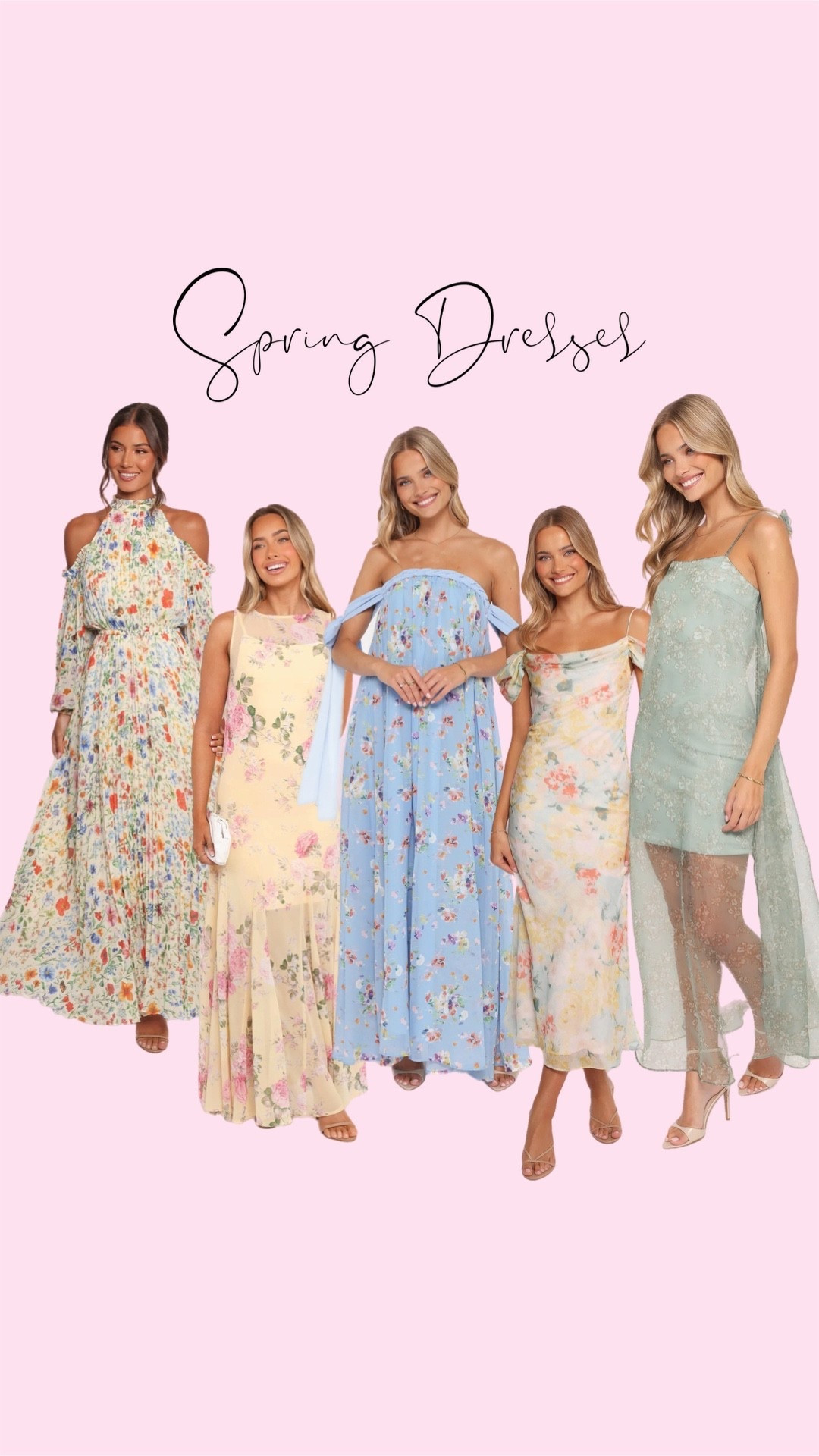 Easter dresses. Spring wedding guest dress. Cocktail attire dresses, maxi dress. 

#LTKWedding #LTKTravel #LTKgrwm