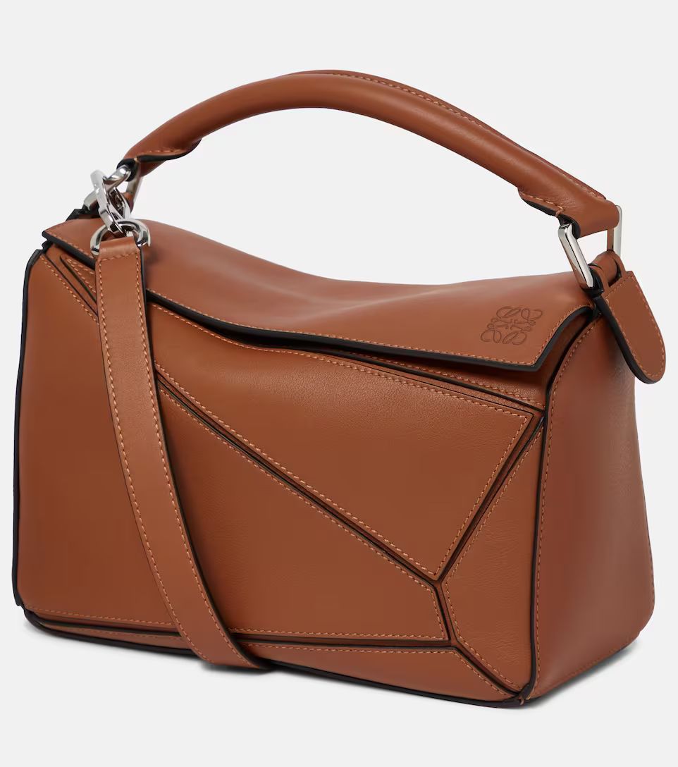 Puzzle Small leather shoulder bag | Mytheresa (UK)
