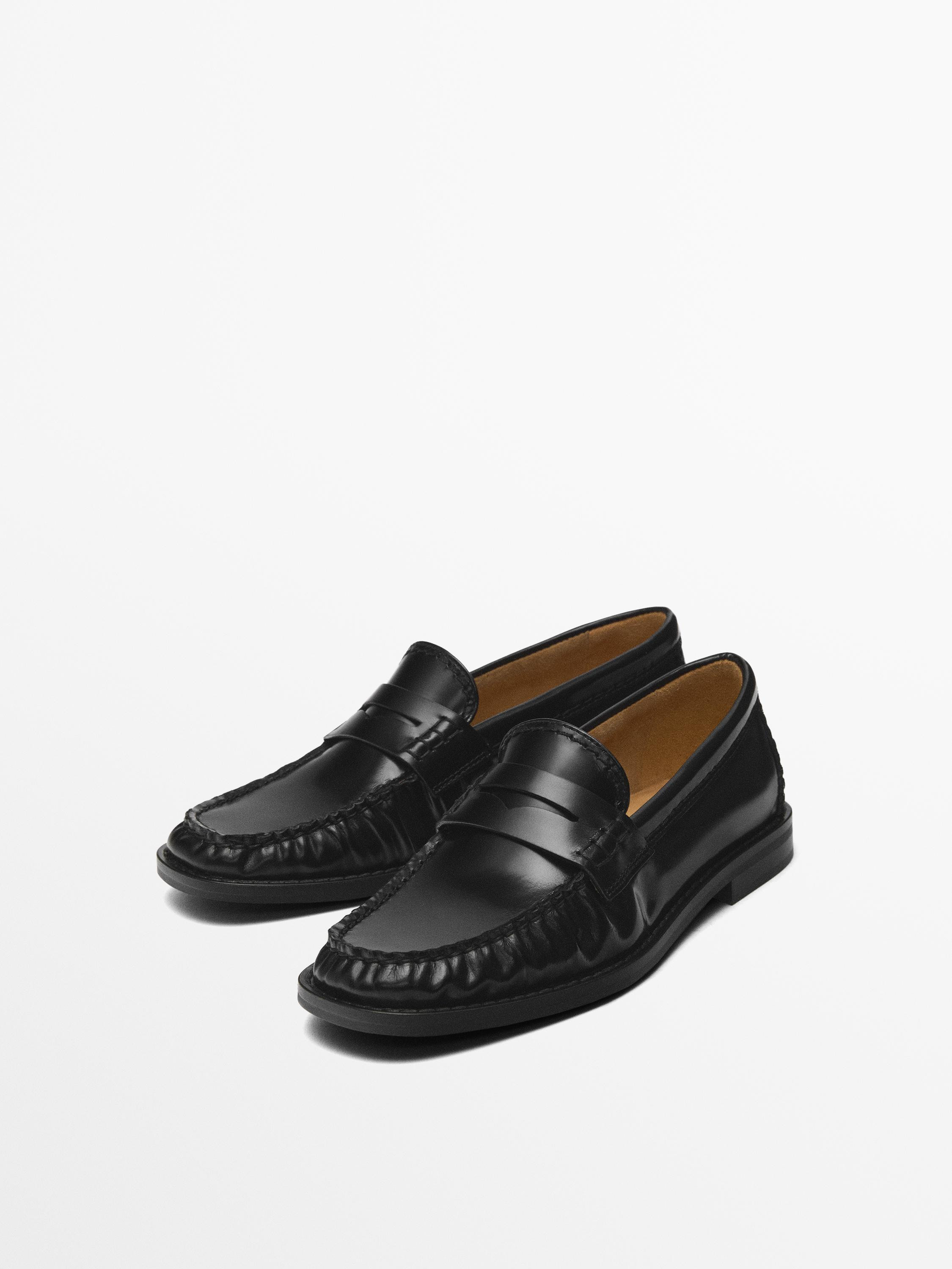 Mokassin mit Loafer-Detail | Massimo Dutti DE
