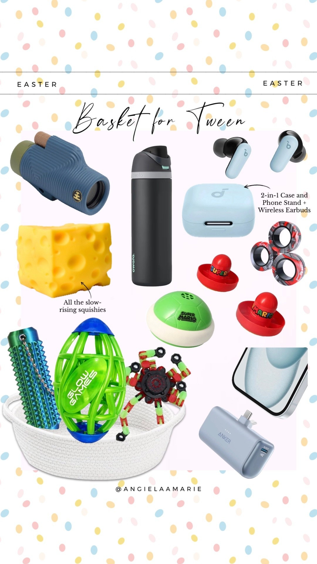 Easter basket ideas for Tween boys 🐣🐰



#LTKWorkwear #LTKWedding #LTKHome #LTKBaby #LTKMens #LTKSaleAlert #LTKU #LTKBeauty #LTKBump #LTKOver40 #LTKTravel #LTKSeasonal #LTKKids #LTKMidsize #LTKActive #LTKPetite #LTKTall #LTKdayinmylife #LTKgrwm #LTKootd #LTKfitnessgoals #LTKmomlife #LTKmorningroutine #LTKselfcare #LTKstorytime #LTKfoodie #LTKvlog #LTKSwim #LTKFestival