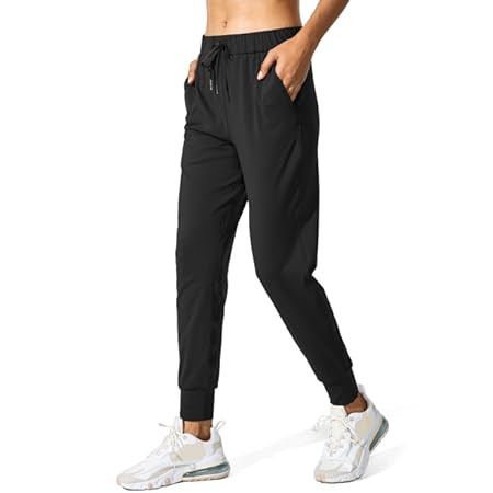 AJISAI Women's Joggers Pants Drawstring Running Sweatpants with Pockets Lounge Wear | Amazon (US)