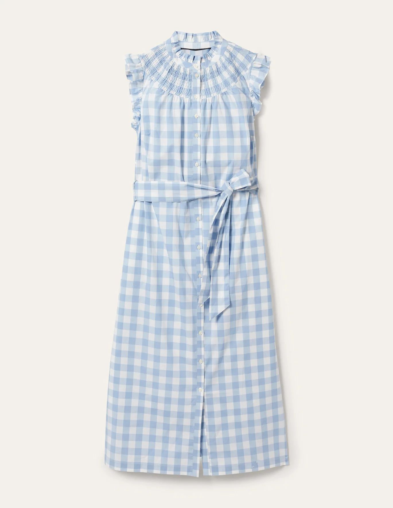 Jane Smocked Midi Shirt Dress | Boden (US)