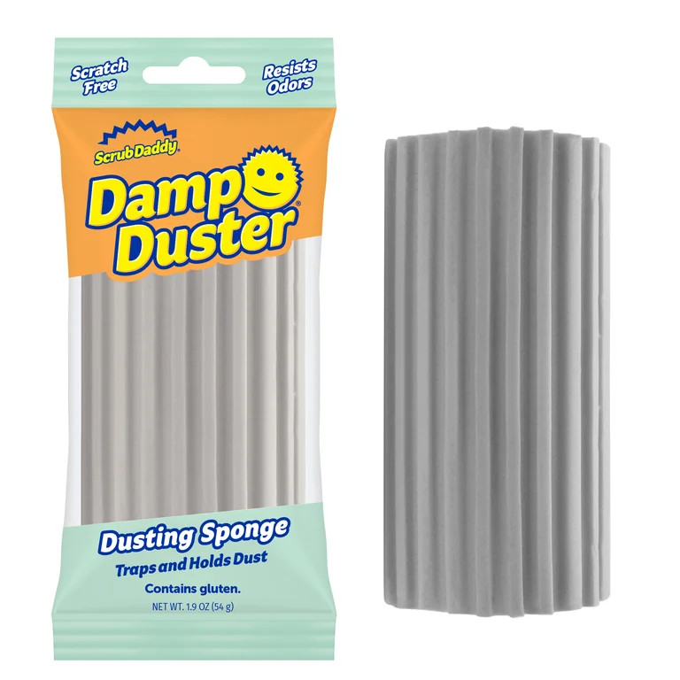 Scrub Daddy Damp Duster Sponge Multipurpose Foam Duster | Walmart (US)