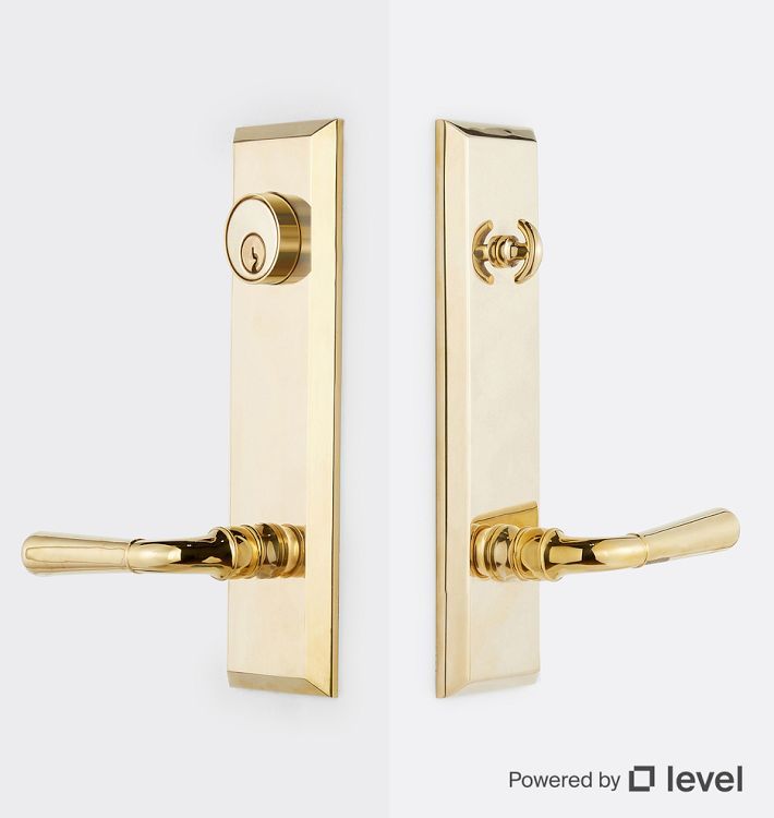 Putman Ext Classic Lever Tube Latch Door Set with Level Bolt, Smart home technology | Rejuvenation