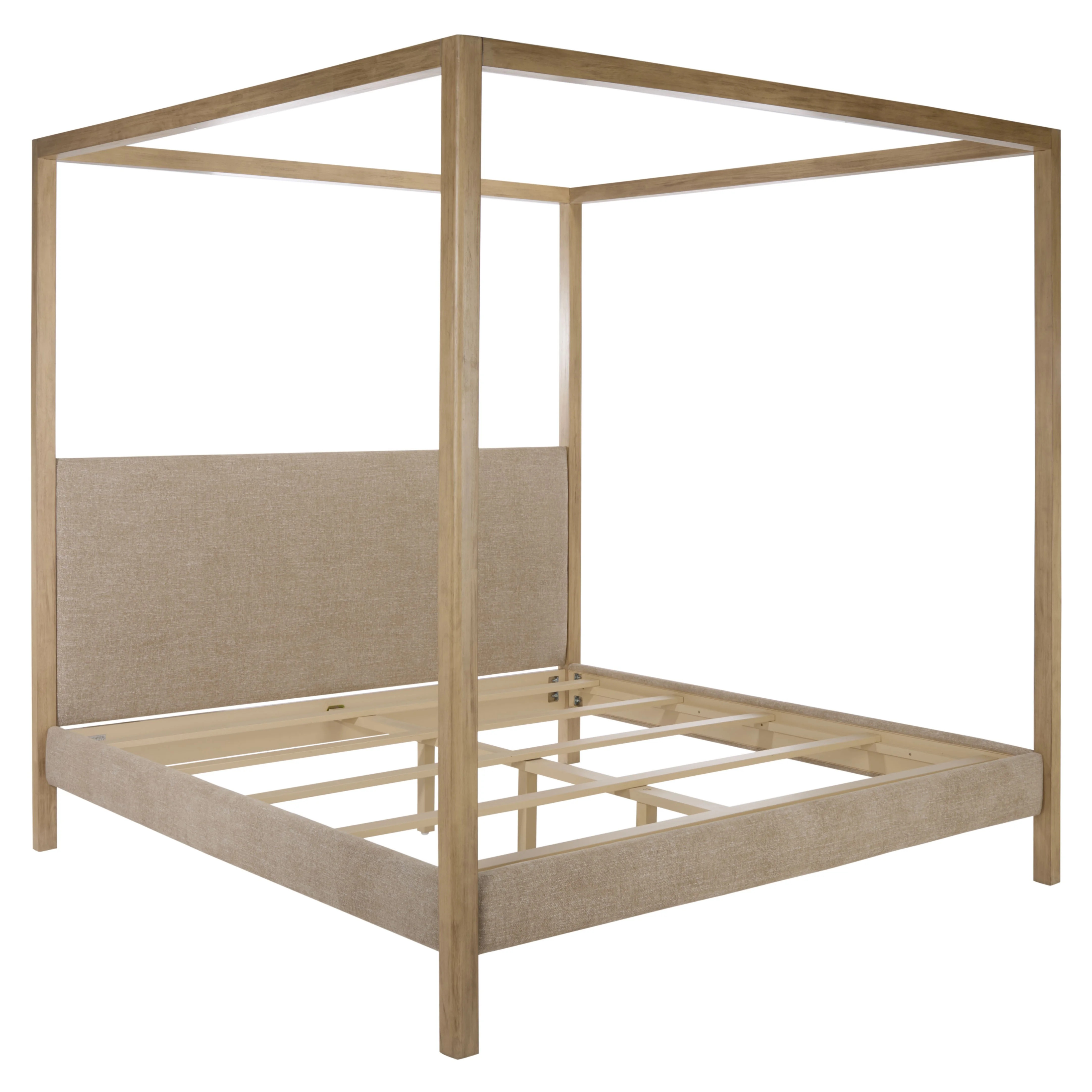 Joss & Main Bary Boucle King Canaopy Bed & Reviews | Joss & Main | Joss & Main