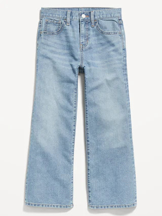 High-Waisted Baggy Wide-Leg Jeans for Girls | Old Navy (US)