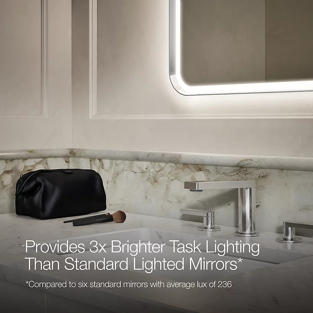 Essential Ultrabright 22" x 34" Mirror | K-38023-DLM | KOHLER | Kohler