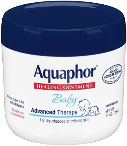 Aquaphor Baby Healing Ointment - Advance Therapy for Diaper Rash, Chapped Cheeks and Minor Scrape... | Amazon (US)