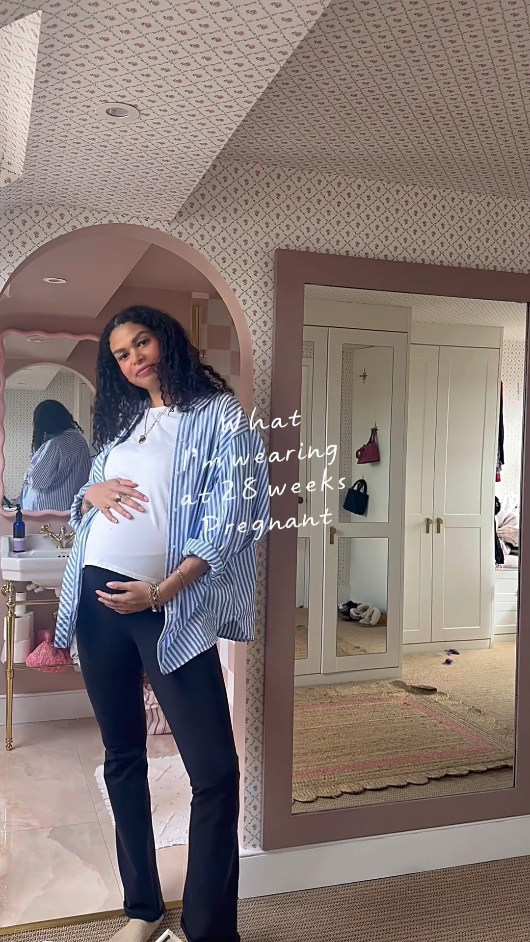 What I’m wearing at 28 weeks pregnant 

#LTKmaternity #LTKspring #LTKuk