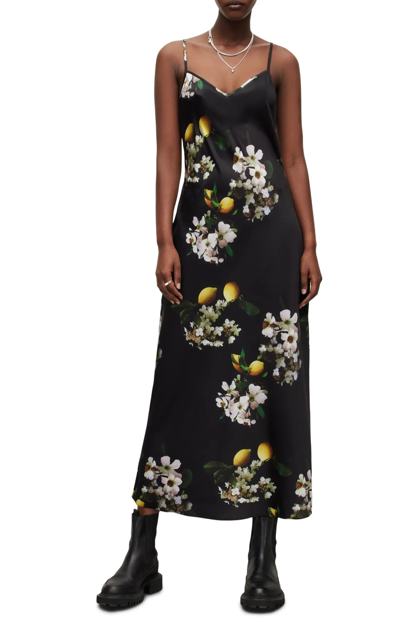 Bryony Eugenia Midi Slipdress | Nordstrom