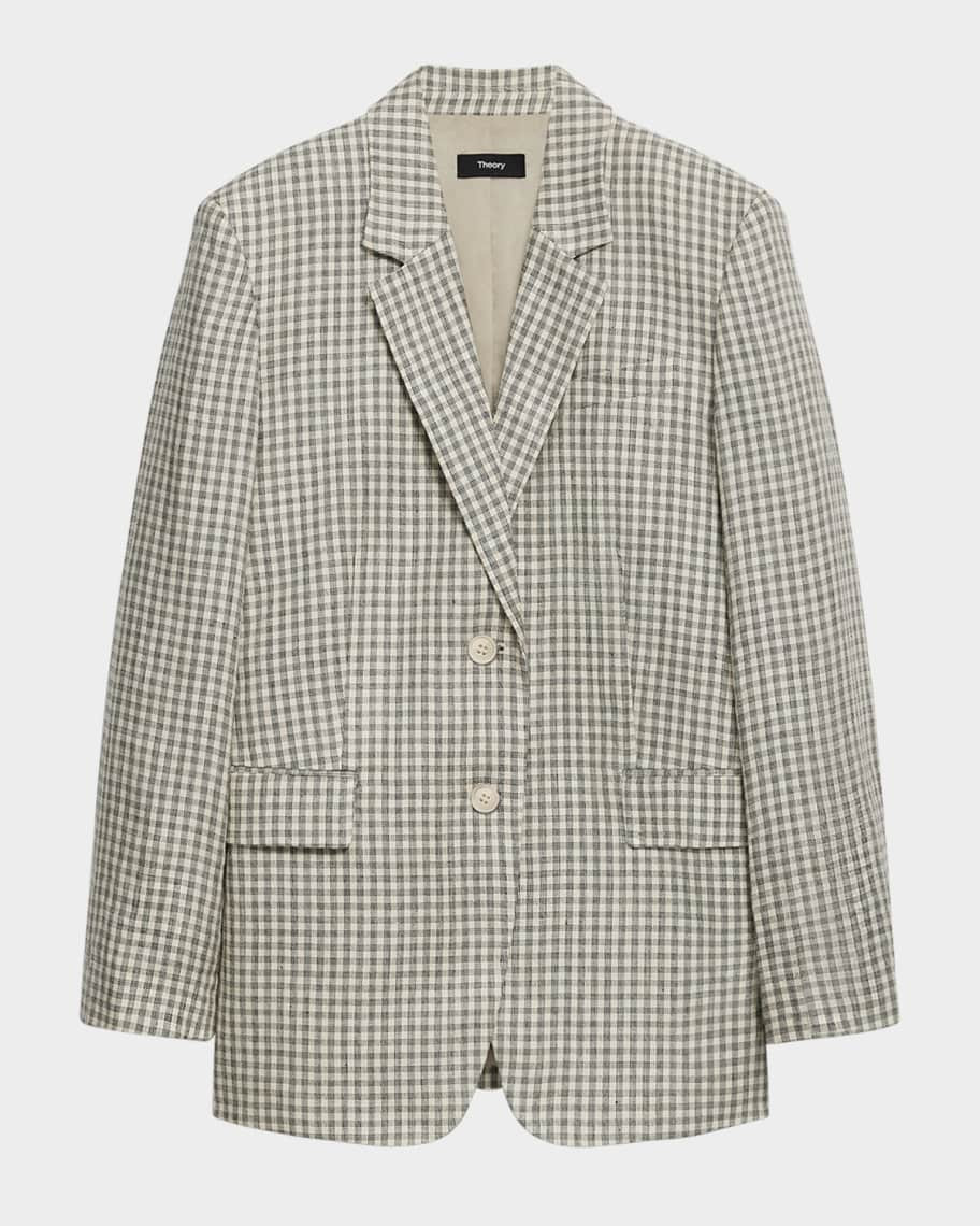 Check Blazer | Neiman Marcus