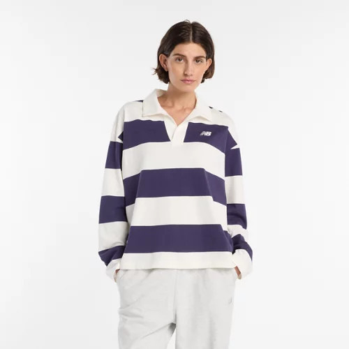 New Balance Women's Rugby Long Sleeve Shirt - Purple (Size M) | New Balance Athletics, Inc.