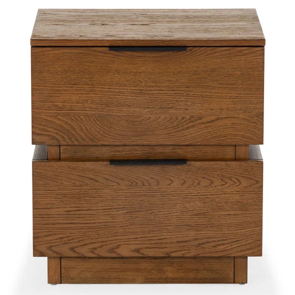 Faustas 2 Drawer Nightstand | Wayfair North America