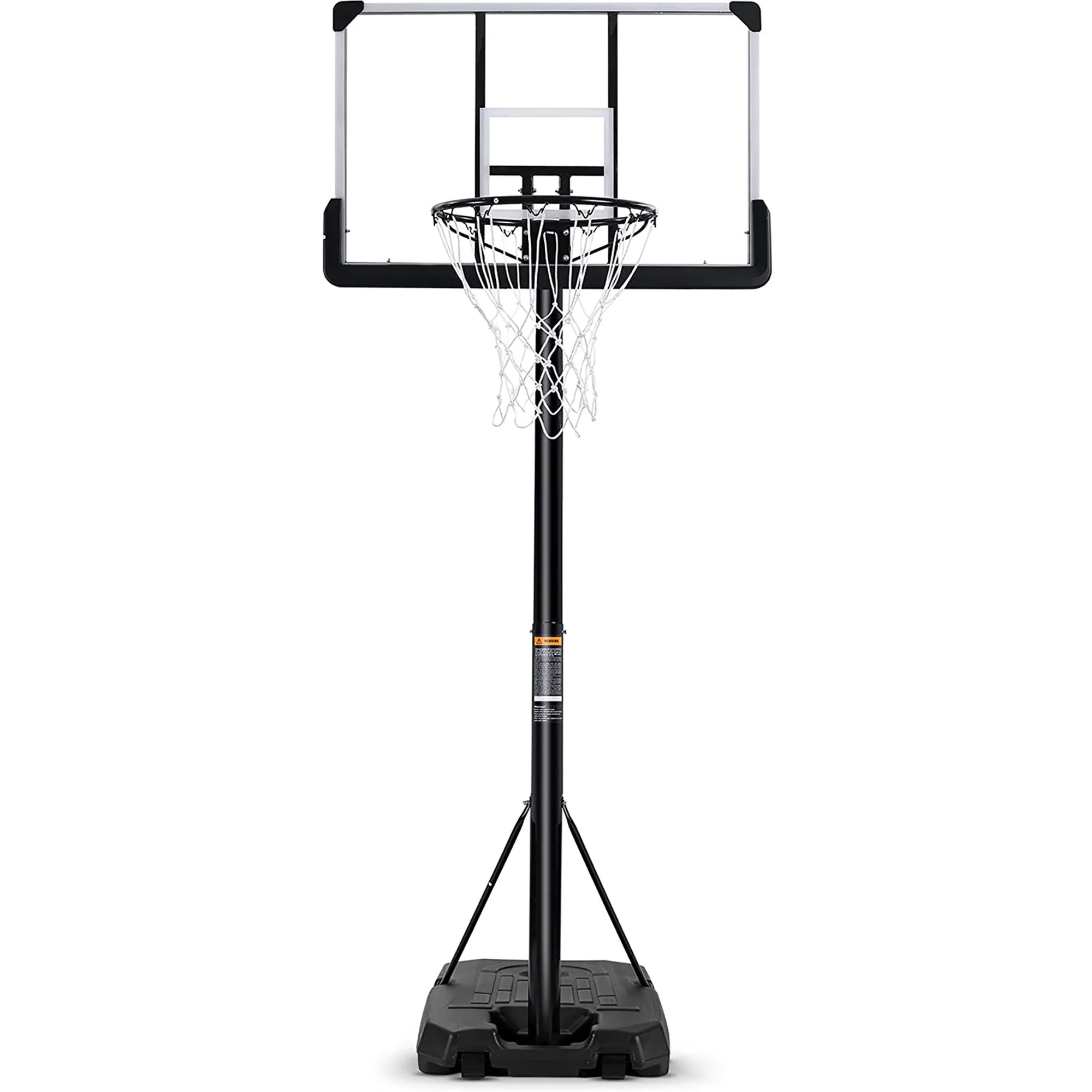 Portable Basketball Hoop Goal Basketball Hoop System Height Adjustable 7 ft. 6 in. - 10 ft. with ... | Walmart (US)