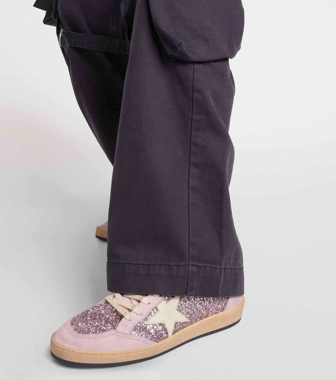 Ball Star glitter suede sneakers | Mytheresa (US/CA)