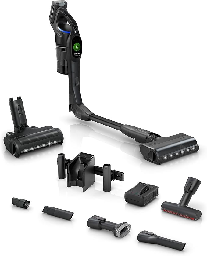 Bosch Unlimited 10 Cordless Stick Vacuum Cleaner - Up to 80 Min Battery, Fast Charger, Pet Hair, ... | Amazon (US)