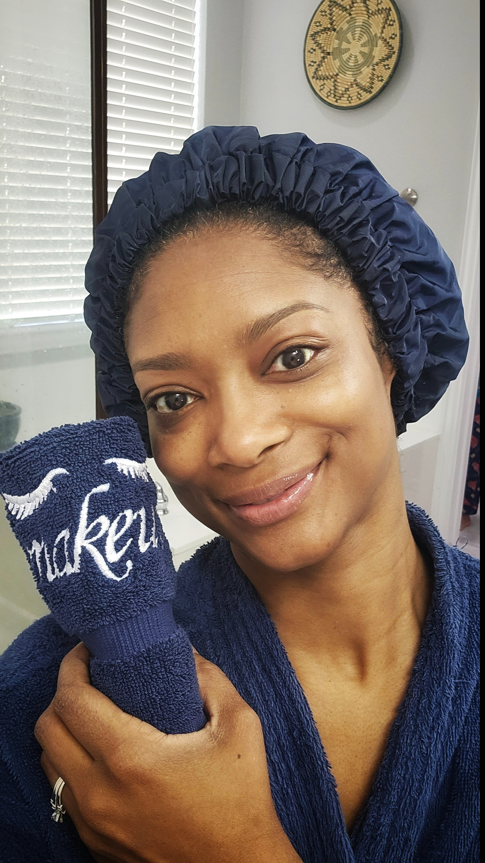 It's self care time! 🧼 Tip: A matching shower cap, luxurious robe, and coordinating face towels will make your bathroom feel like a spa! **#spabathroom #selfcare #amazonfinds #spaday #amazonfinds

#LTKHome #LTKBeauty #LTKselfcare